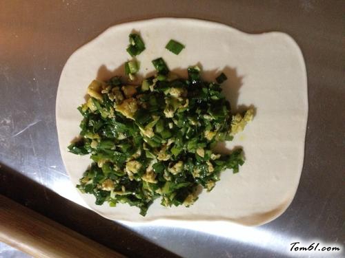 【韭菜鸡蛋盒子】