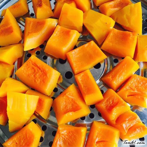 【南瓜糯米饼】