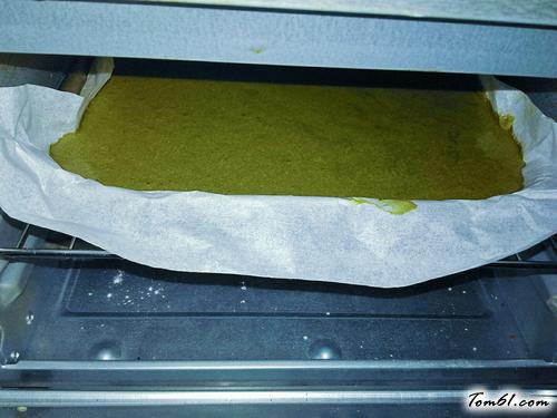 【抹茶蜜豆卷】