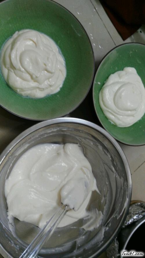 【蓝莓渐变冻芝士蛋糕】