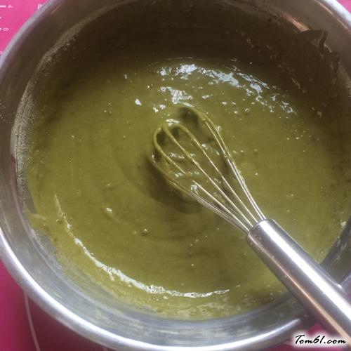 【抹茶戚风蛋糕】