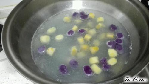 【哈密瓜芋圆捞】