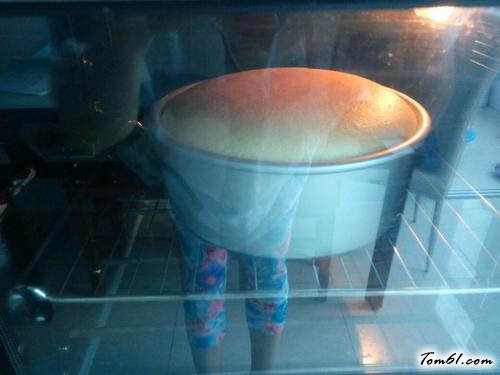 【南瓜玉米面蛋糕】