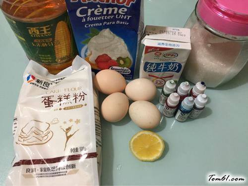 【彩虹蛋糕卷】