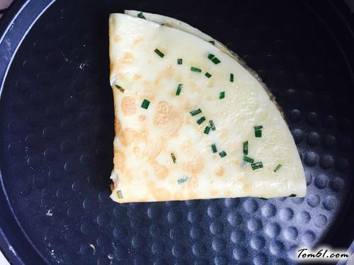 【韭菜鸡蛋饼】