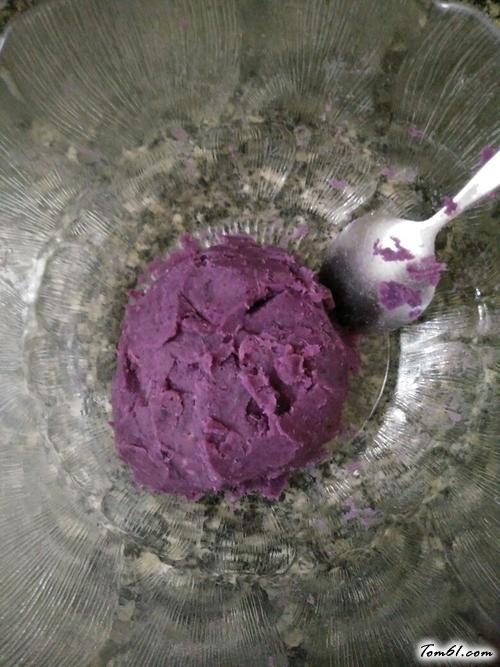 【水晶紫薯卷】