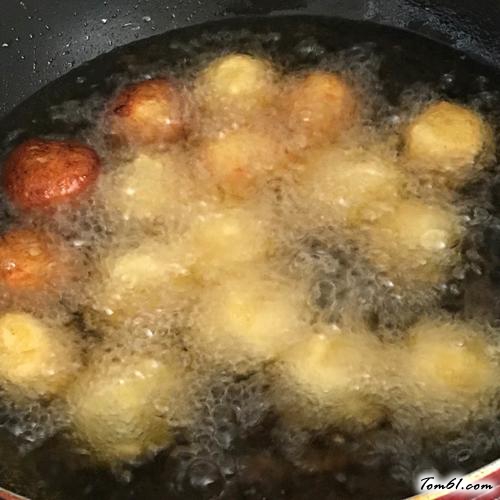 【酸甜红薯丸子】