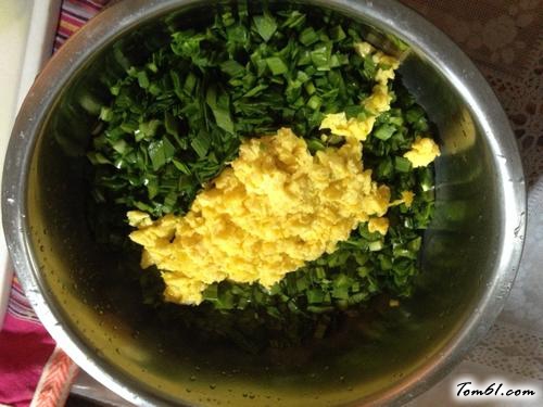 【韭菜鸡蛋盒子】