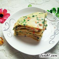 菜煎饼的做法