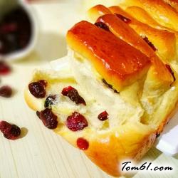 酸奶蔓越莓手撕包的做法