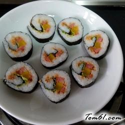 简单寿司的做法