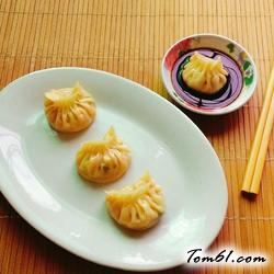 卷心菜素馅蒸饺子的做法