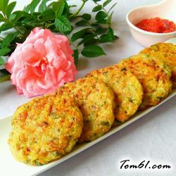 杂蔬土豆饼的做法