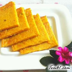 胡萝卜鸡蛋葱油饼的做法