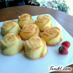 金玫瑰海绵蛋糕的做法