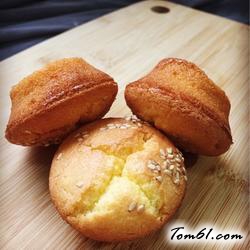 脆皮芝麻老式蛋糕的做法