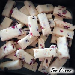 蔓越莓花生牛轧糖的做法