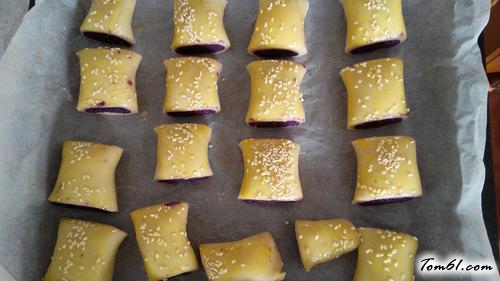 【紫薯椰蓉酥】