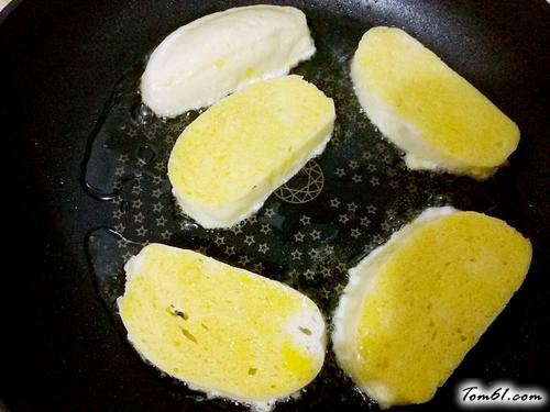 【香煎馒头片】