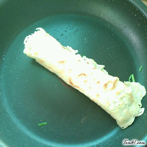 【韭菜卷饼】