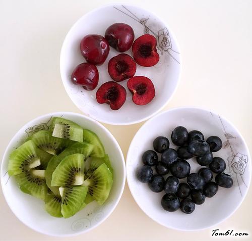 【蜂蜜水果松饼】