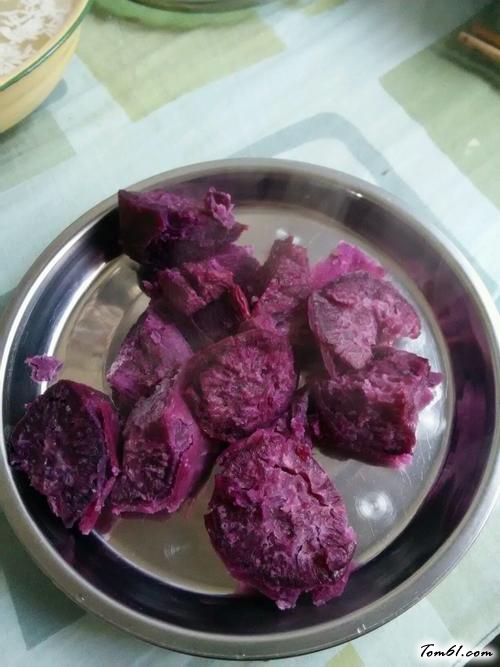 【紫薯小汤圆】