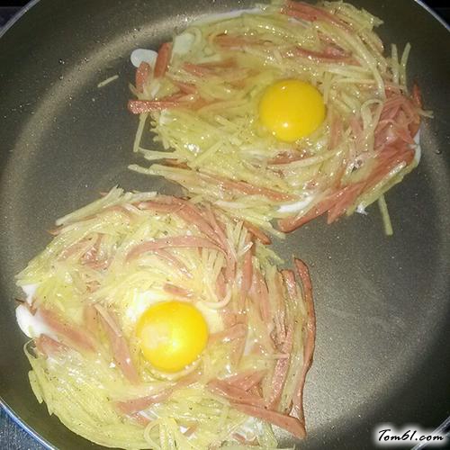 【土豆火腿鸡蛋煎饼】