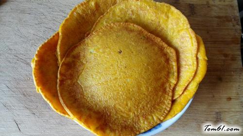【胡萝卜鸡蛋葱油饼】
