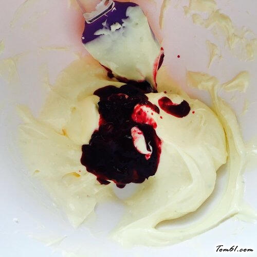 【烤蓝莓芝士蛋糕】