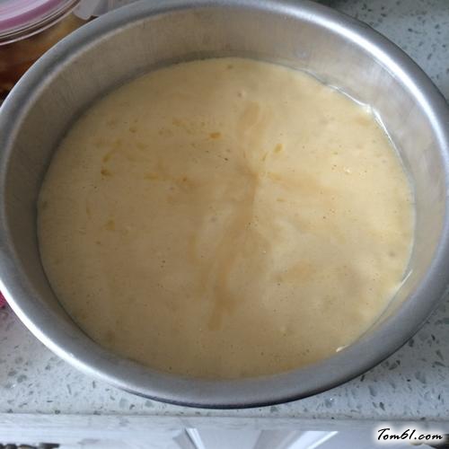 【蒸奶油水果蛋糕】