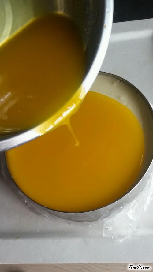 【芒果芝士慕斯】