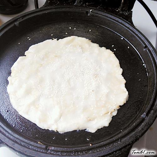 【电饼铛版麻酱饼】