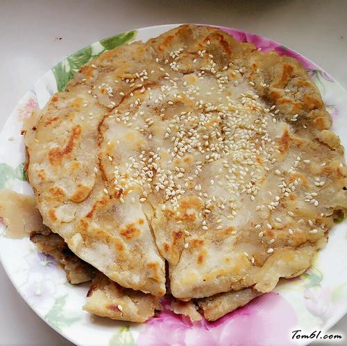 【电饼铛版麻酱饼】