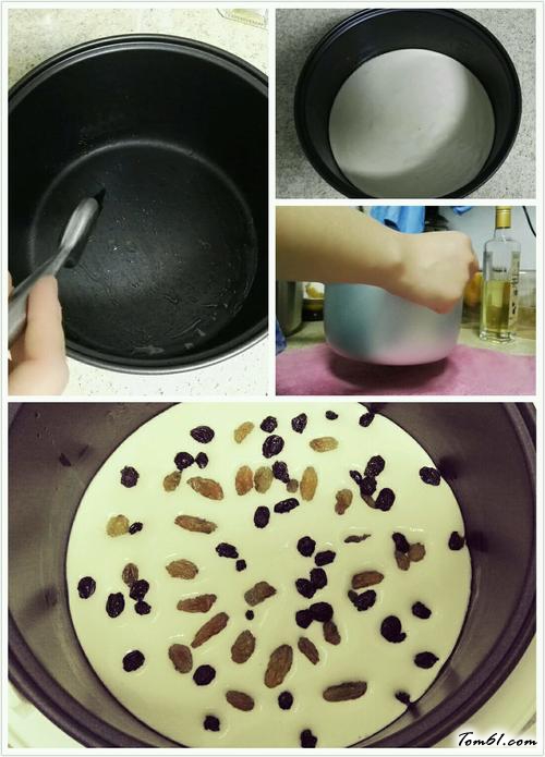 【葡萄干酸奶蛋糕（电饭煲制作）】