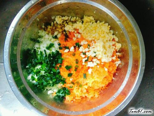 【卷心菜素馅蒸饺子】