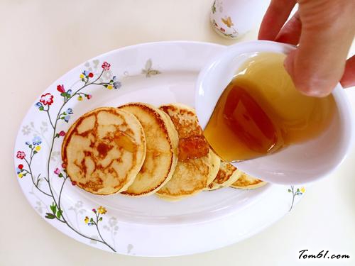 【蜂蜜水果松饼】