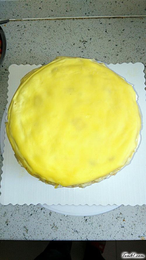 【草莓芒果千层】