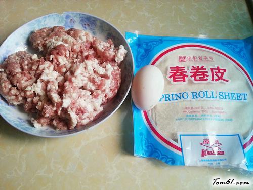 【猪肉春卷】