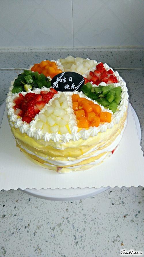 【草莓芒果千层】