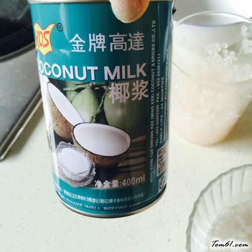 【芒果椰奶冻】