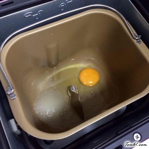 【紫薯蜜豆面包】