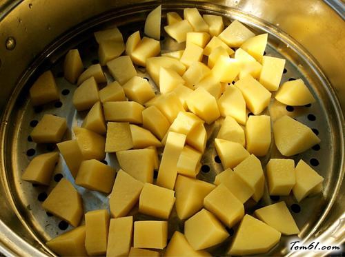 【葱香土豆泥饼】