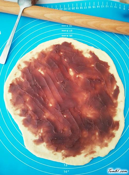 【豆沙吐司面包】