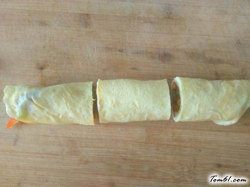 【三彩鸡蛋卷】