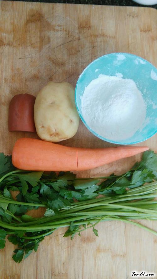 【杂蔬土豆饼】