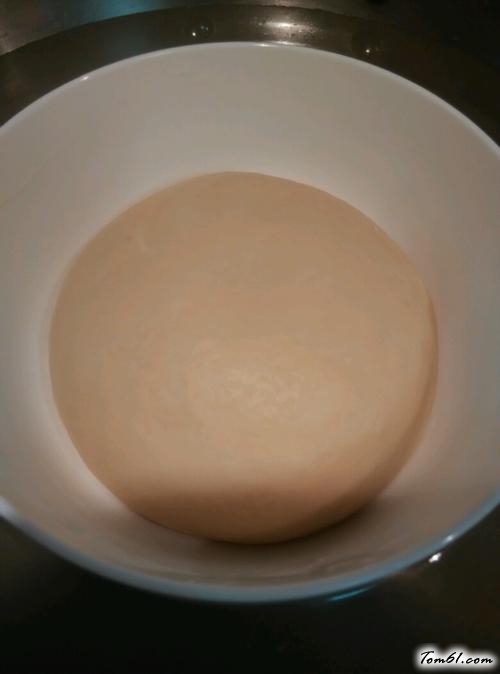 【雪花豆沙面包】