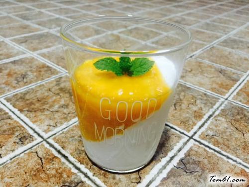 【芒果椰奶冻】