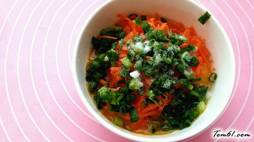 【胡萝卜鸡蛋饼】