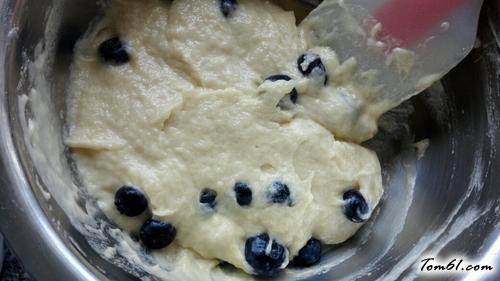 【蓝莓蜂蜜马芬】