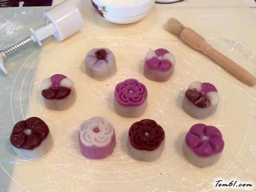 【立体冰皮月饼】